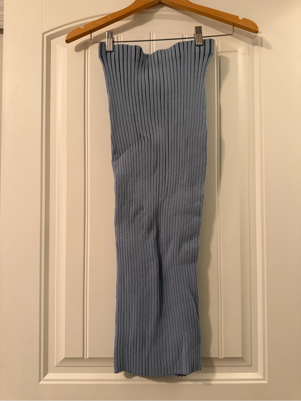 Ribbed Knit Blue skirt